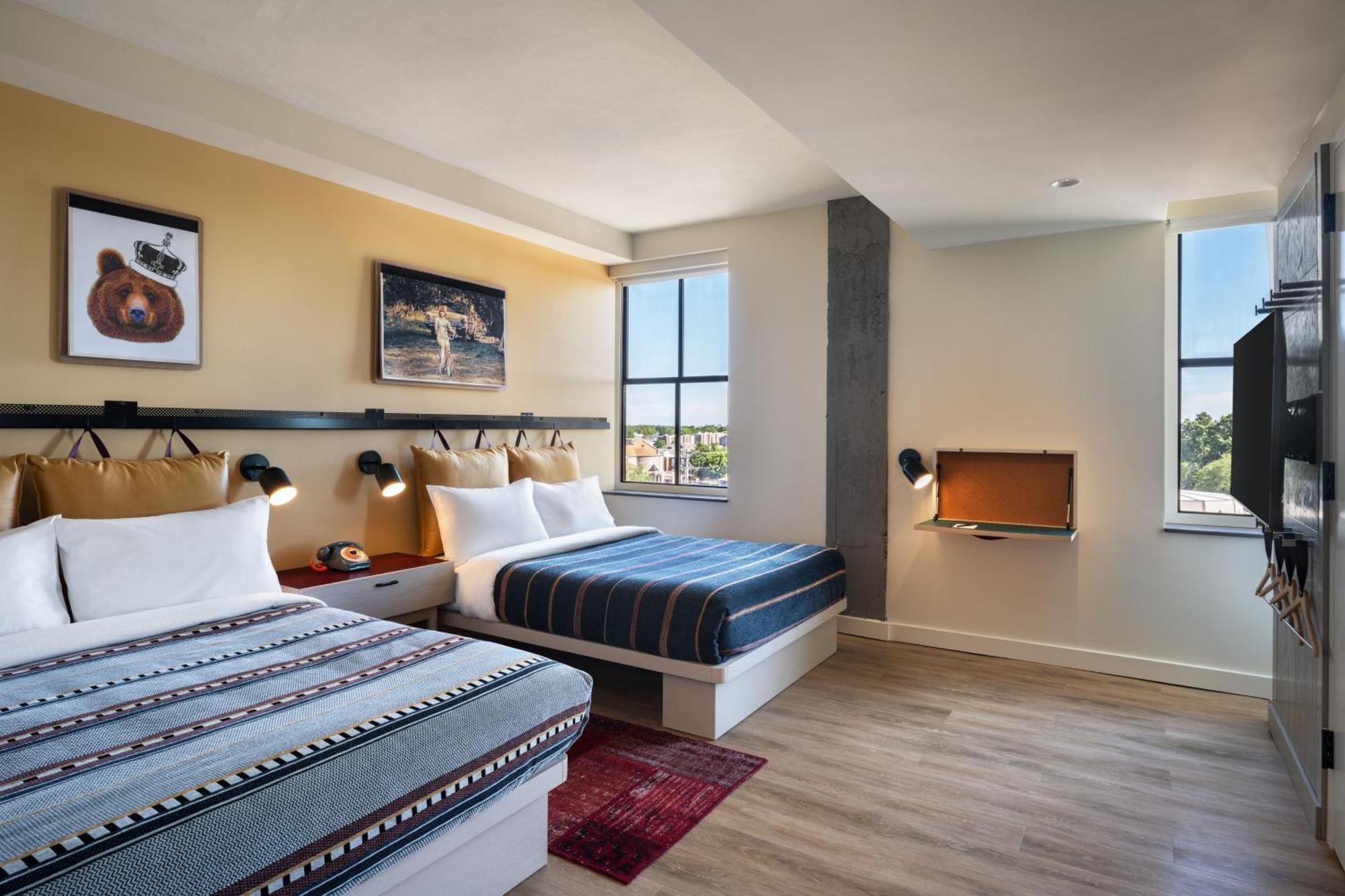 Hotel Moxy Springfield Downtown Exterior foto