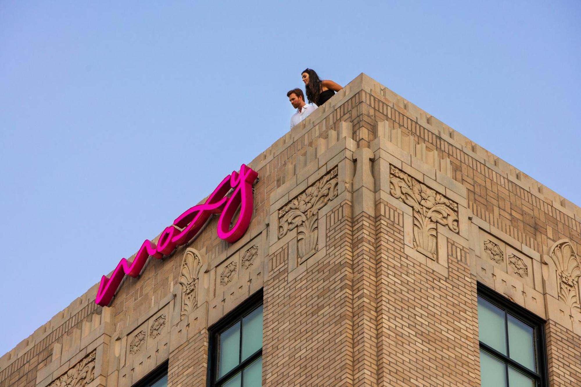 Hotel Moxy Springfield Downtown Exterior foto